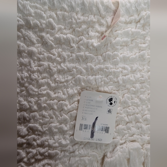 270-NWT Free People Elegant White Strapless Dress - Picture 4 of 8